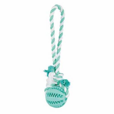 Trixie Dental İpli Top Köpek Oyuncağı 24 Cm - 1