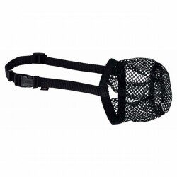 Trixie File Köpek Ağızlığı Siyah S-M - Trixie