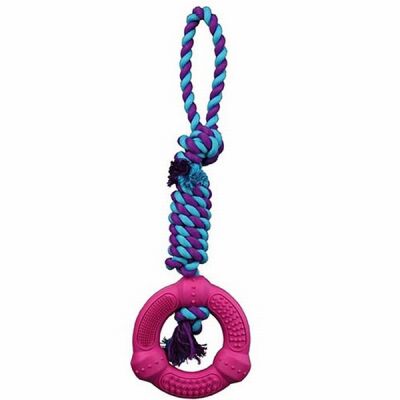 Trixie İpli Kauçuk Köpek Oyuncağı 12x41 Cm - 1