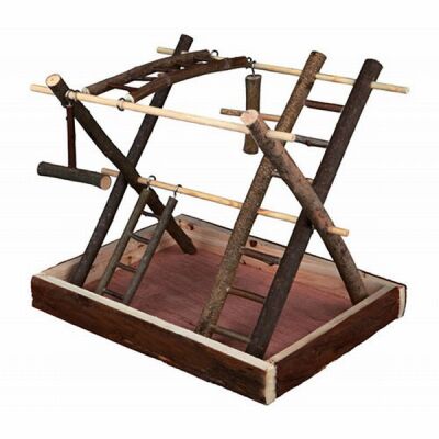 Trixie Kanarya ve Muhabbet Kuşu Oyun Parkı Medium 35x27x30 Cm - 1