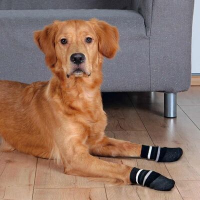 Trixie Kaymaz Tabanlı Köpek Çorabı 2 Adet L-XL - 1