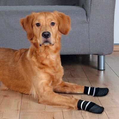 Trixie Kaymaz Tabanlı Köpek Çorabı 2 Adet XS-S - 1