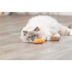 Trixie Kedi Otlu Ayı Peluş Kedi Oyuncağı 8 Cm - 3