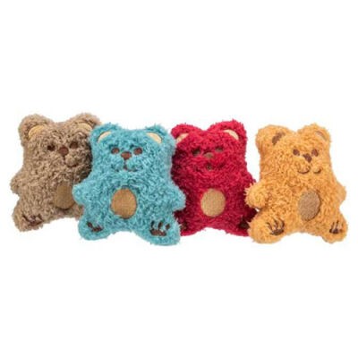 Trixie Kedi Otlu Ayı Peluş Kedi Oyuncağı 8 Cm - 1