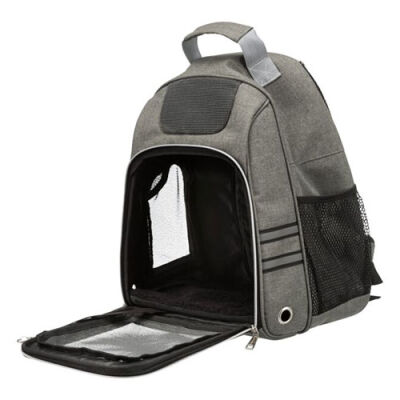 Trixie Kedi Sırt Taşıma Çantası 34x44x26 Cm Gri - 3