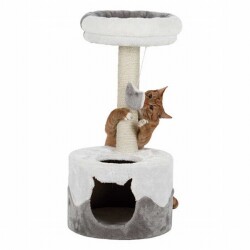 Trixie Kedi Tırmalaması ve Evi 71 Cm Beyaz Gri - Trixie
