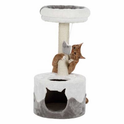 Trixie Kedi Tırmalaması ve Evi 71 Cm Beyaz Gri - 1