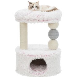 Trixie Kedi Tırmalaması ve Yatağı Beyaz Pembe 73 Cm - Trixie