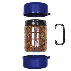 Trixie Kedi ve Köpek Seyahat Seti 2 Kap+1 Plastik Kavanoz 0,75 Lt - Trixie