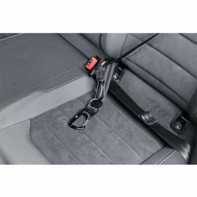 Trixie Köpek Emniyet Kemeri Bağlantı Kayışı Karabinalı Siyah 38 mm 30 Cm - 2