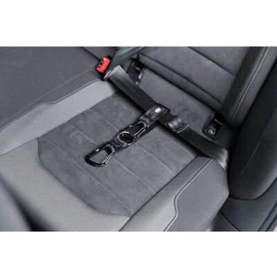 Trixie Köpek Emniyet Kemeri Bağlantı Kayışı Karabinalı Siyah 38 mm 30 Cm - 3