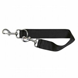 Trixie Köpek Emniyet Kemeri ve Göğüs Tasması Siyah S-M 40-55 Cm 17 Mm - Trixie