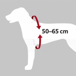 Trixie Köpek Emniyet Kemeri ve Göğüs Tasması Siyah Medium 50x65 Cm 20 mm - 3