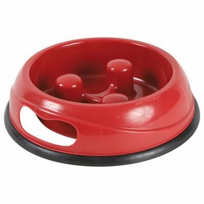 Trixie Köpek Yavaş Besleme Plastik Mama Kabı 1,5 Lt 27 Cm - 2