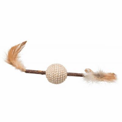 Trixie Matatabi Top ve Tüyler Kedi Oyuncağı 20 Cm - 2