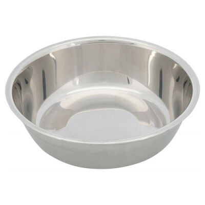 Trixie Melamin Paslanmaz Çelik Kedi ve Köpek Mama Su Kabı Beyaz 0,2 Lt 14 Cm - 3