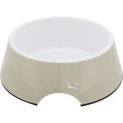 Trixie Melamin Paslanmaz Çelik Köpek Mama Su Kabı Kum Beji 0,2 Lt 14 Cm - 2