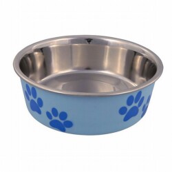 Trixie Paslanmaz Çelik Köpek Mama Su Kabı 1,4 Lt 21 Cm - Trixie