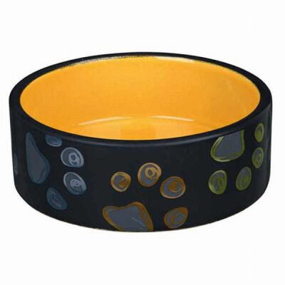 Trixie Pati Desenli Seramik Köpek Mama Su Kabı 0,75 Lt 15 Cm - 1