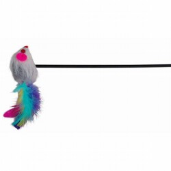Trixie Peluş Fare Olta Kedi Oyuncağı 50 Cm - Trixie