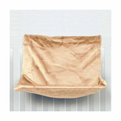 Trixie Peluş Kedi Kalorifer Yatağı Bej 47x30x27 Cm - 1