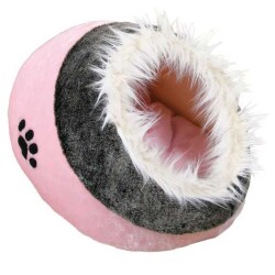 Trixie Peluş Kedi ve Küçük Irk Köpek Yatağı 35x26x41 Cm Pembe - Trixie