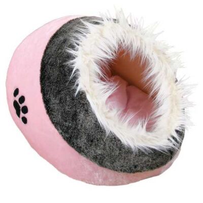 Trixie Peluş Kedi ve Küçük Irk Köpek Yatağı 35x26x41 Cm Pembe - 1