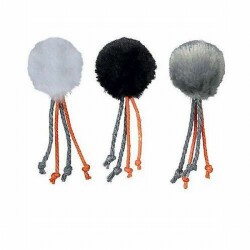 Trixie Zilli Kedi Otlu Peluş Top Kedi Oyuncağı 4 Cm - Trixie