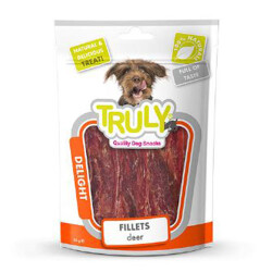 Truly Delight Jerky Ördekli Fileto Yumuşak Köpek Ödülü 90 Gr - Truly