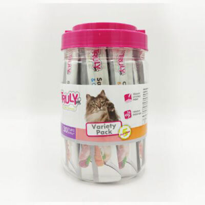 Truly Karışık Çeşitli Sıvı Kedi Ödül Maması 14 Gr 30'lu - 1