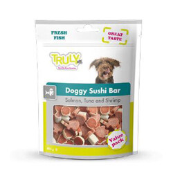 Truly Training Sushi Bar Yumuşak Köpek Ödülü 90 Gr - Truly