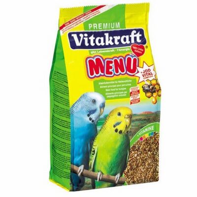 Vitakraft Menü Muhabbet Kuşu Yemi 500 Gr - 1