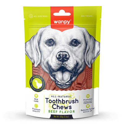 Wanpy %100 Doğal Diş Sağlığı İçin Köpek Ödülü 100 Gr - 1