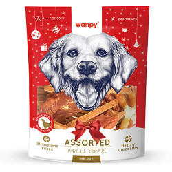 Wanpy Karışık Yılbaşı Köpek Ödül Maması 300 Gr - Wanpy