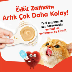 Wanpy Somonlu Kaşık Krema Kedi Ödül Maması 10x16 Gr - 2