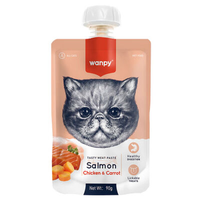 Wanpy Somunlu ve Tavuklu Ezme Kedi Ödülü 90 Gr - 1