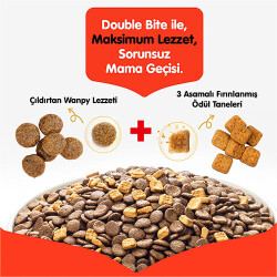 Wanpy With Oven Baked Bites Ton Balıklı Tahılsız Yetişkin Kedi Maması 1,5 Kg - 2