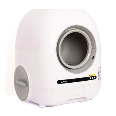 Wero Akıllı Kameralı Kapalı Otomatik Kedi Tuvaleti 62,8x57,5x69,5 Cm 68 Lt - 3