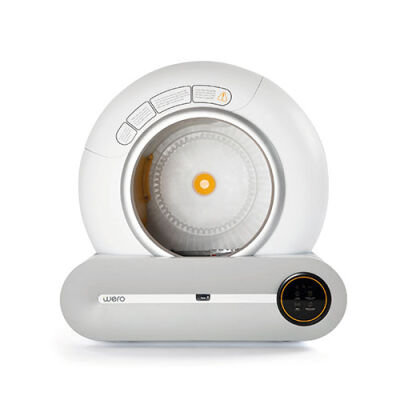 Wero Akıllı Karbon Filtre Kızılötesi ve Ağırlık Sensörlü Kapalı Otomatik Kedi Tuvaleti 52,5x58x54,3 Cm 65 Lt - 2