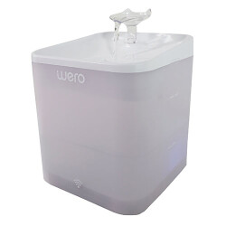 Wero Akıllı Kedi Köpek Su Şelalesi Su Pınarı Su Sebili Otomatik Su Temizleme WiFi Uv 2,2 Lt Beyaz - 2