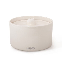 Wero Seramik Otomatik Kedi Köpek Su Şelalesi Su Pınarı Beyaz 2 Lt - 2