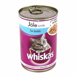 Whiskas Gravy Soslu Ton Balıklı Yetişkin Kedi Konservesi 6 Adet 400 Gr - Whiskas