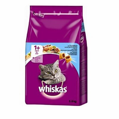 Whiskas Ton Balıklı ve Sebzeli Yetişkin Kedi Maması 3,8 Kg - 1