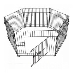 Zampa Kedi ve Köpekler İçin Panel Çit 61x61 Cm 6 Parça - Zampa
